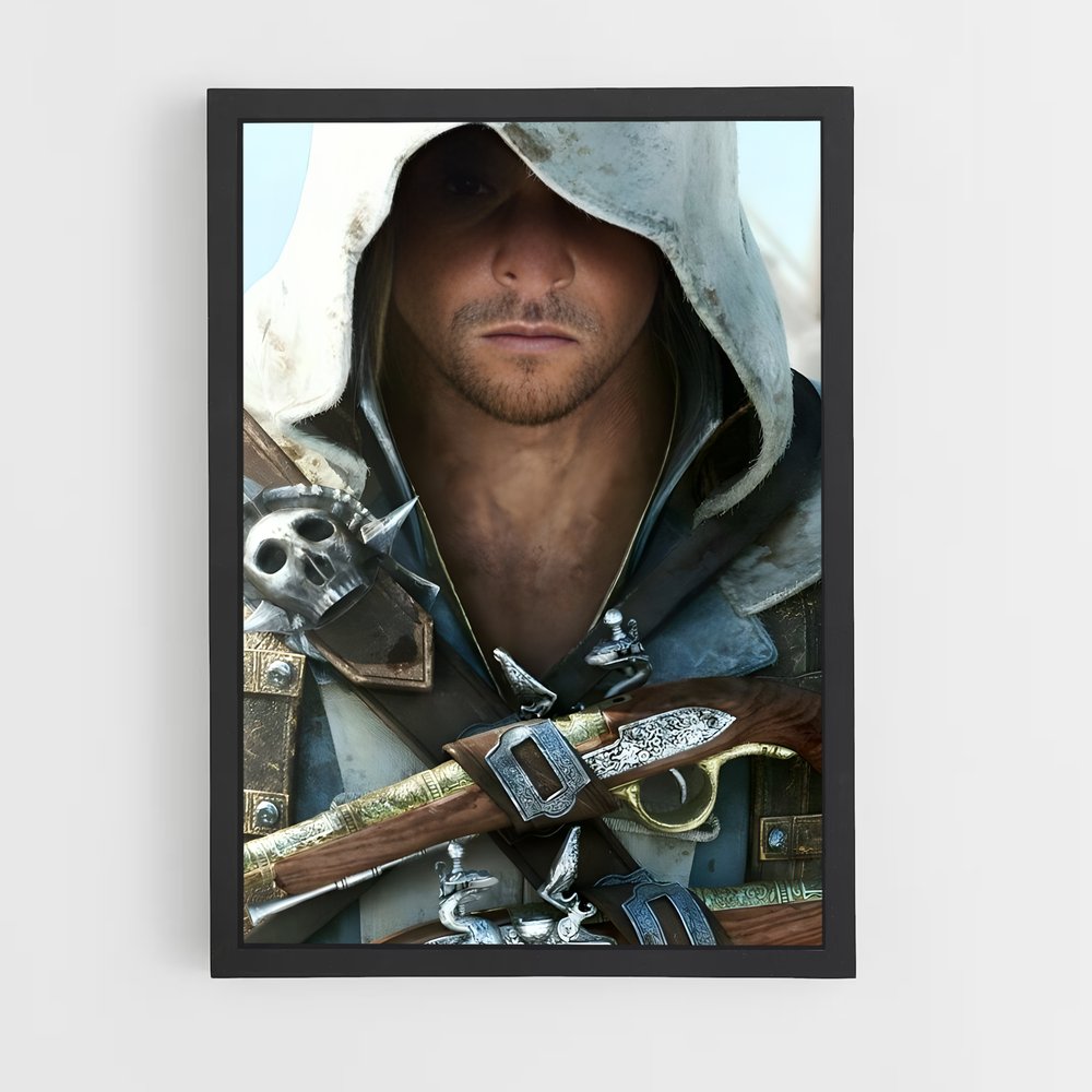 Poster L'Assassin des Mers – affiche Assassin's Creed (vue 2)